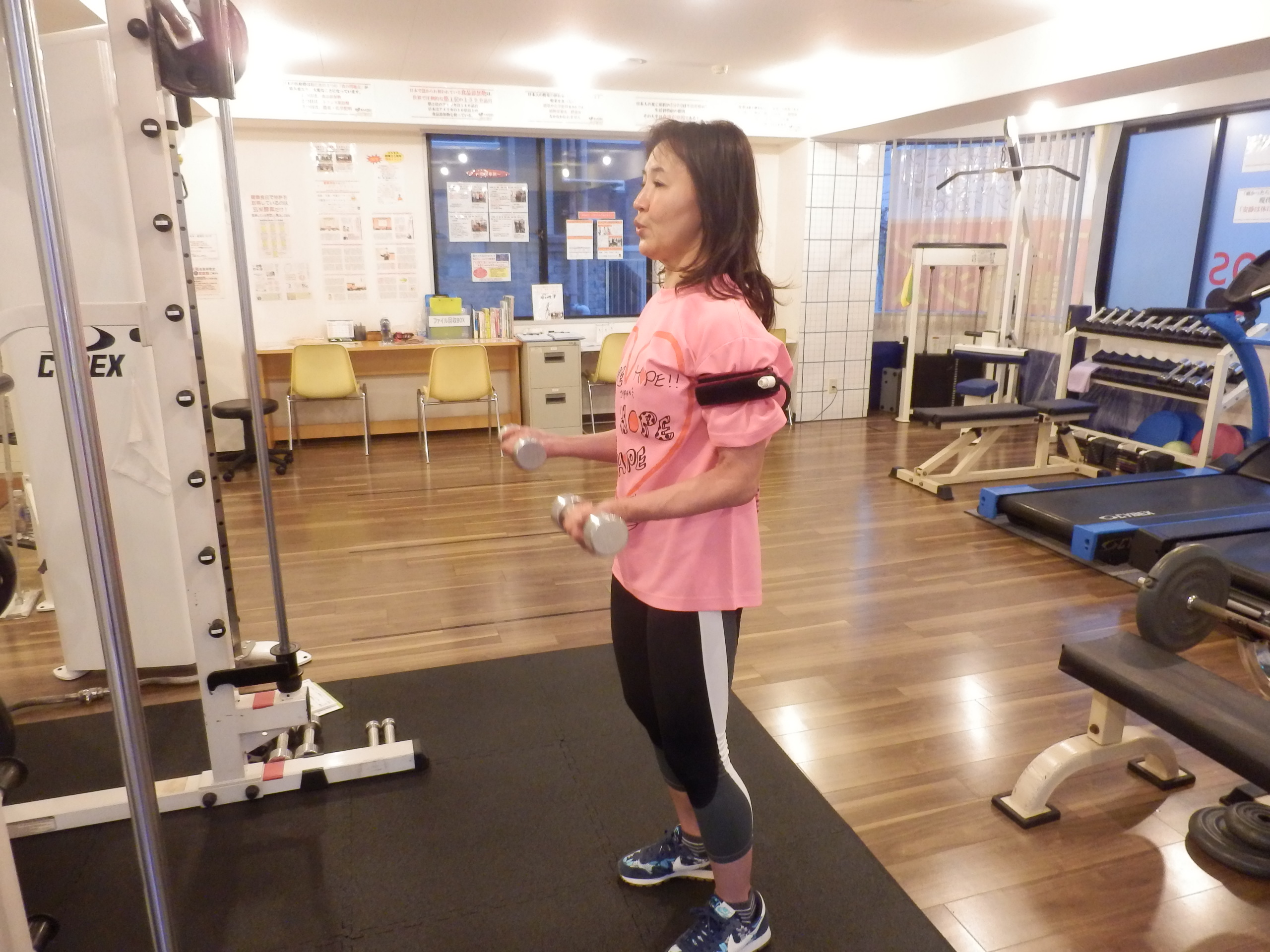 【横浜店】筋肉をつけて代謝を上げたい！目標達成♪(52歳女･